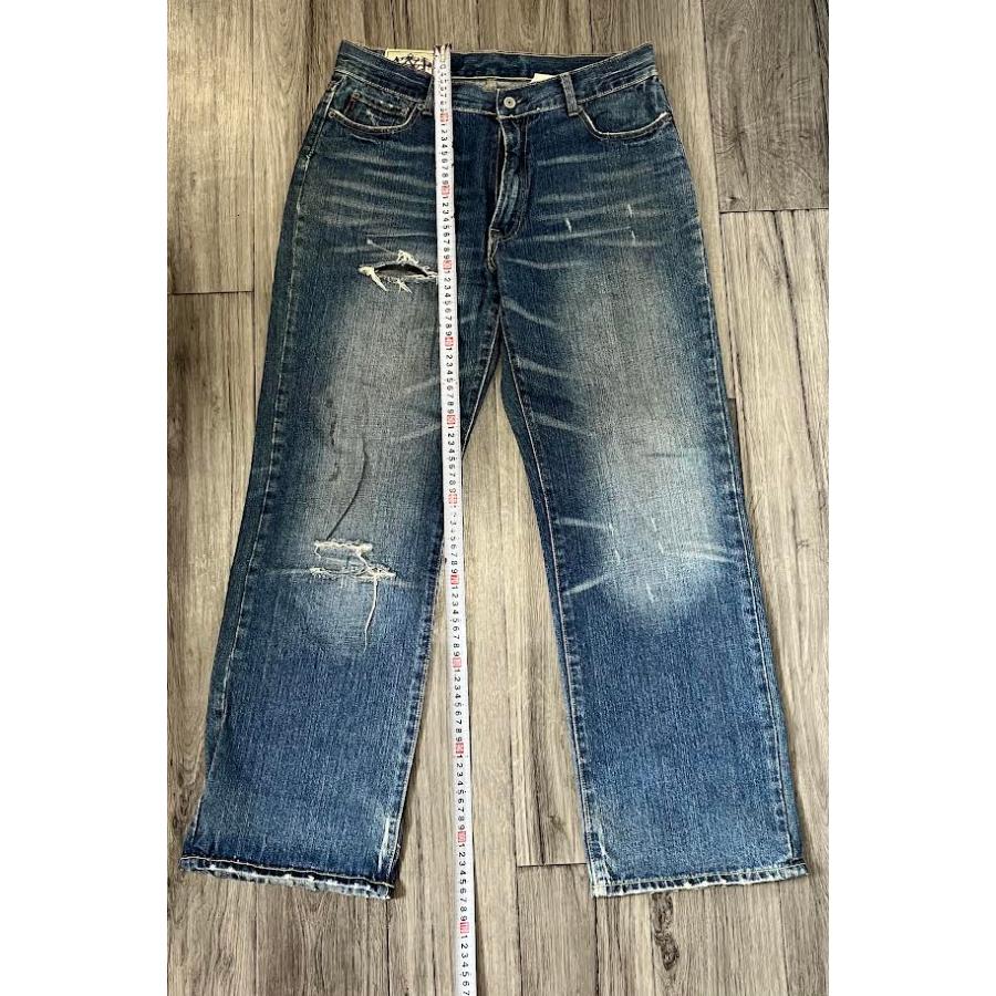 Abercrombie & Fitch アバクロンビー＆フィッチ ダメージ加工 デニムパンツ W32 L32 メンズ ジーンズ ブルー 中古 |  | 03