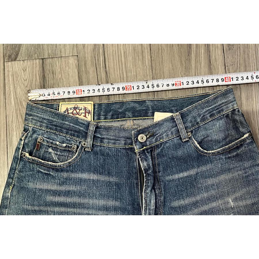Abercrombie & Fitch アバクロンビー＆フィッチ ダメージ加工 デニムパンツ W32 L32 メンズ ジーンズ ブルー 中古 |  | 04