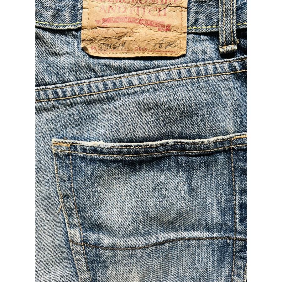 Abercrombie & Fitch アバクロンビー＆フィッチ ダメージ加工 デニムパンツ W32 L32 メンズ ジーンズ ブルー 中古 |  | 08