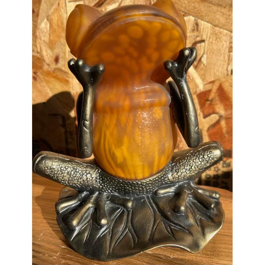 カエル アンティークランプ : イナズマ商店 Yahoo!ショップ