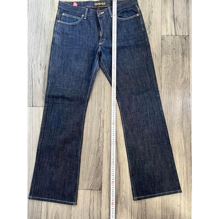 Lee 4063 W34 日本製 ストレートデニム ジーンズ 濃紺 色残り良好 裾擦れなし メンズ Lee |  | 10