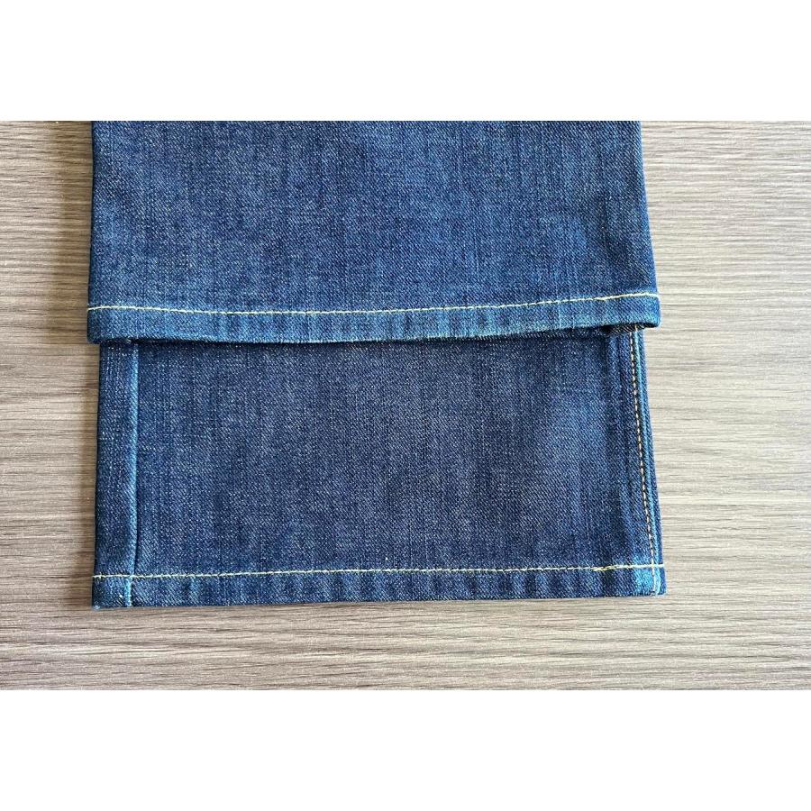 Lee 4063 W34 日本製 ストレートデニム ジーンズ 濃紺 色残り良好 裾擦れなし メンズ Lee |  | 03