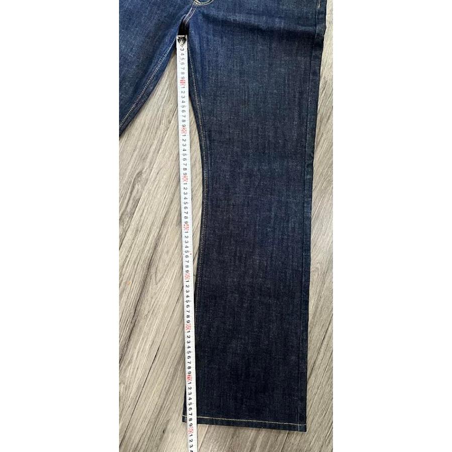 Lee 4063 W34 日本製 ストレートデニム ジーンズ 濃紺 色残り良好 裾擦れなし メンズ Lee |  | 09