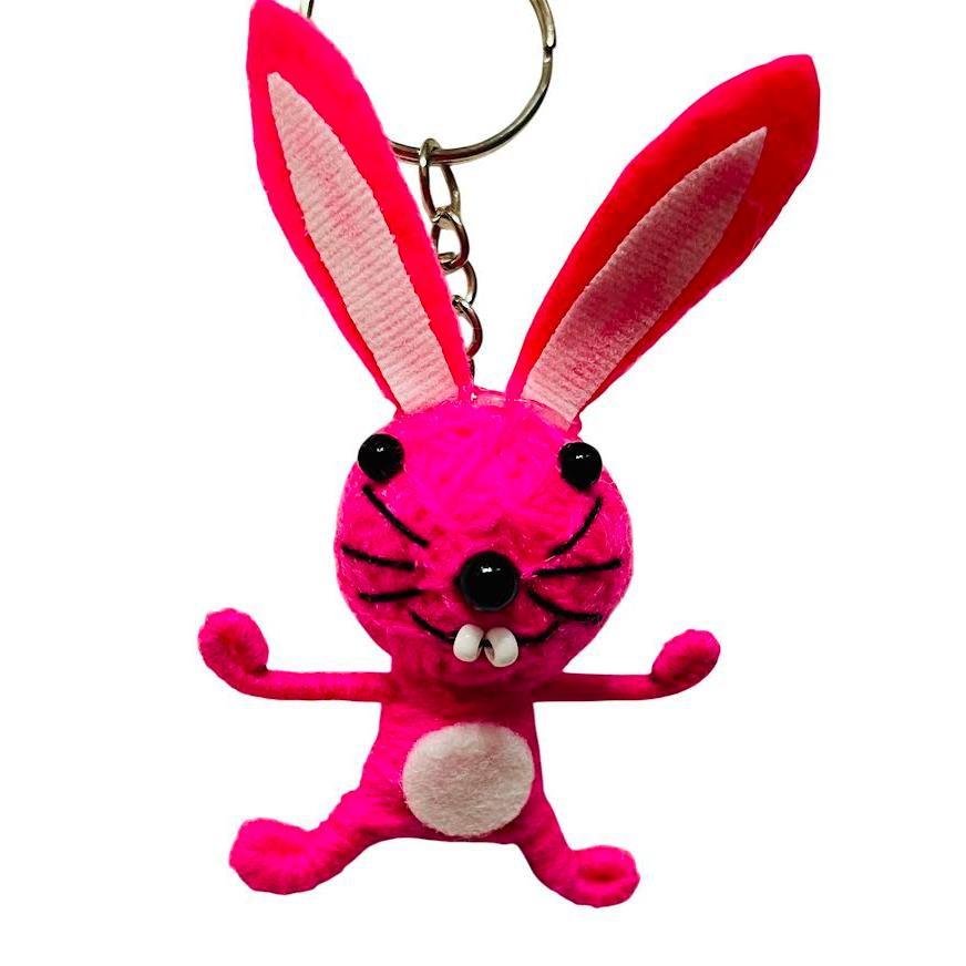 タイ 身代わり人形 キーチェーン お守り ハンドメイド 魔除け キーホルダー ウサギ |  | 06