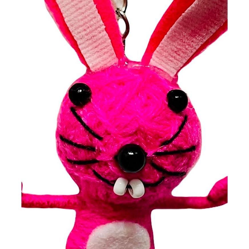 タイ 身代わり人形 キーチェーン お守り ハンドメイド 魔除け キーホルダー ウサギ |  | 02