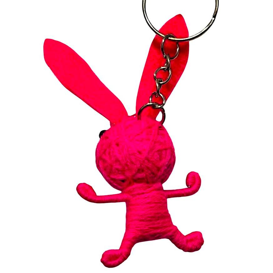 タイ 身代わり人形 キーチェーン お守り ハンドメイド 魔除け キーホルダー ウサギ |  | 07
