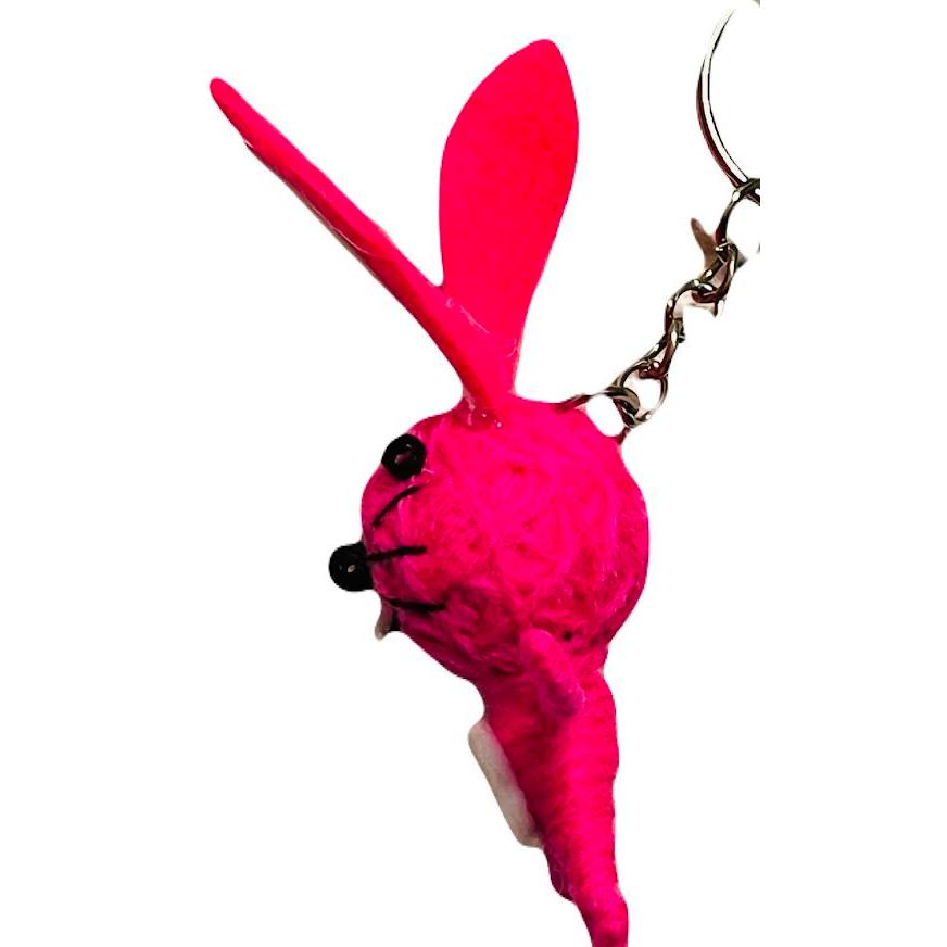 タイ 身代わり人形 キーチェーン お守り ハンドメイド 魔除け キーホルダー ウサギ |  | 08