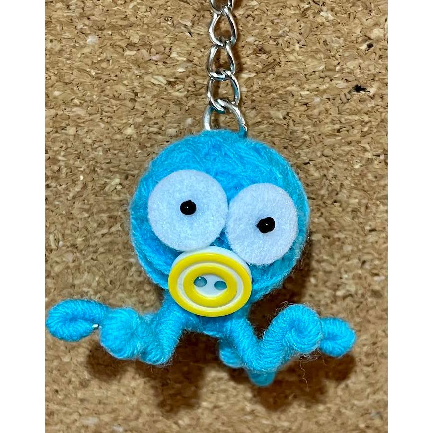 タコ　タイ 身代わり人形 キーチェーン お守り ハンドメイド 魔除け キーホルダー |  | 05