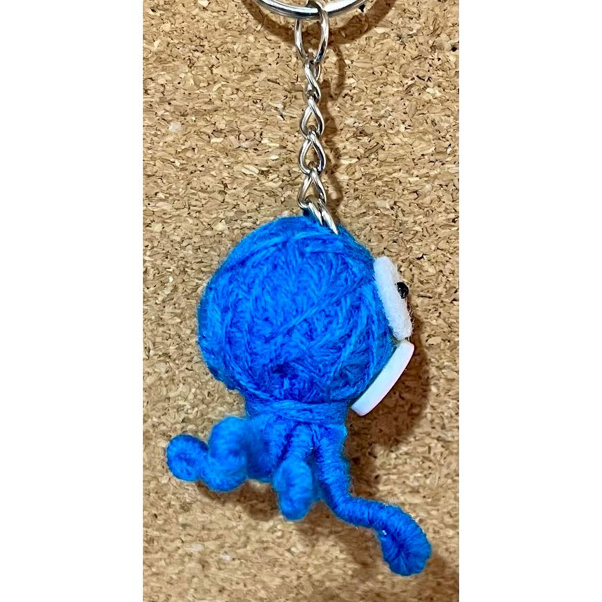 タコ　タイ 身代わり人形 キーチェーン お守り ハンドメイド 魔除け キーホルダー |  | 10