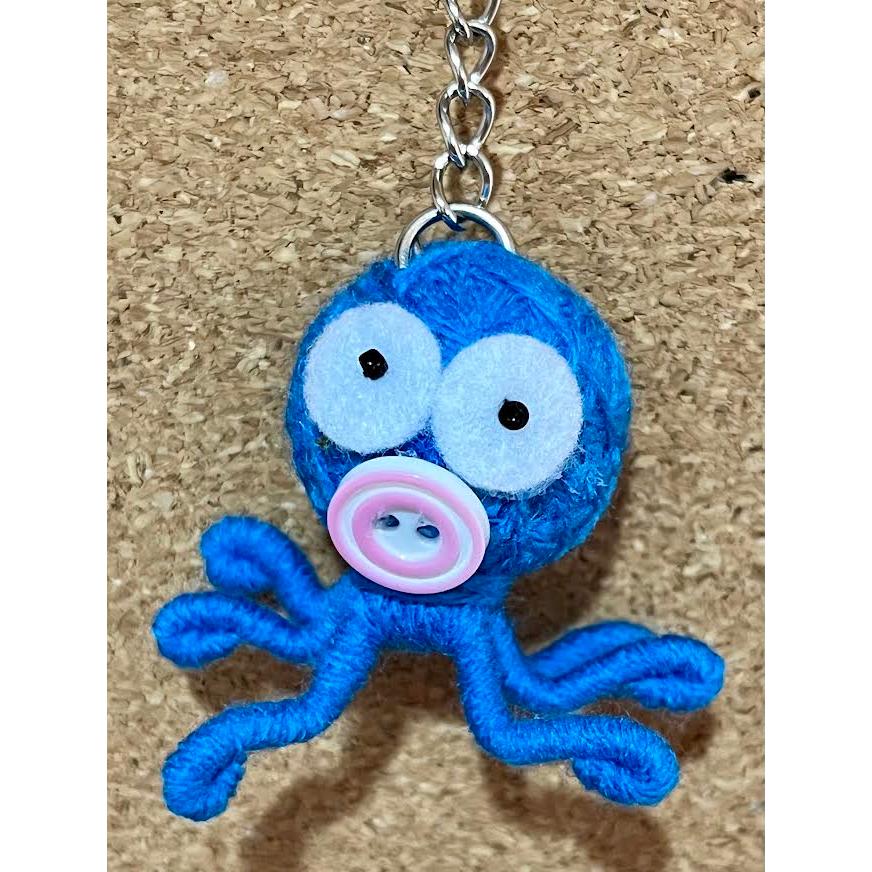 タコ　タイ 身代わり人形 キーチェーン お守り ハンドメイド 魔除け キーホルダー |  | 01