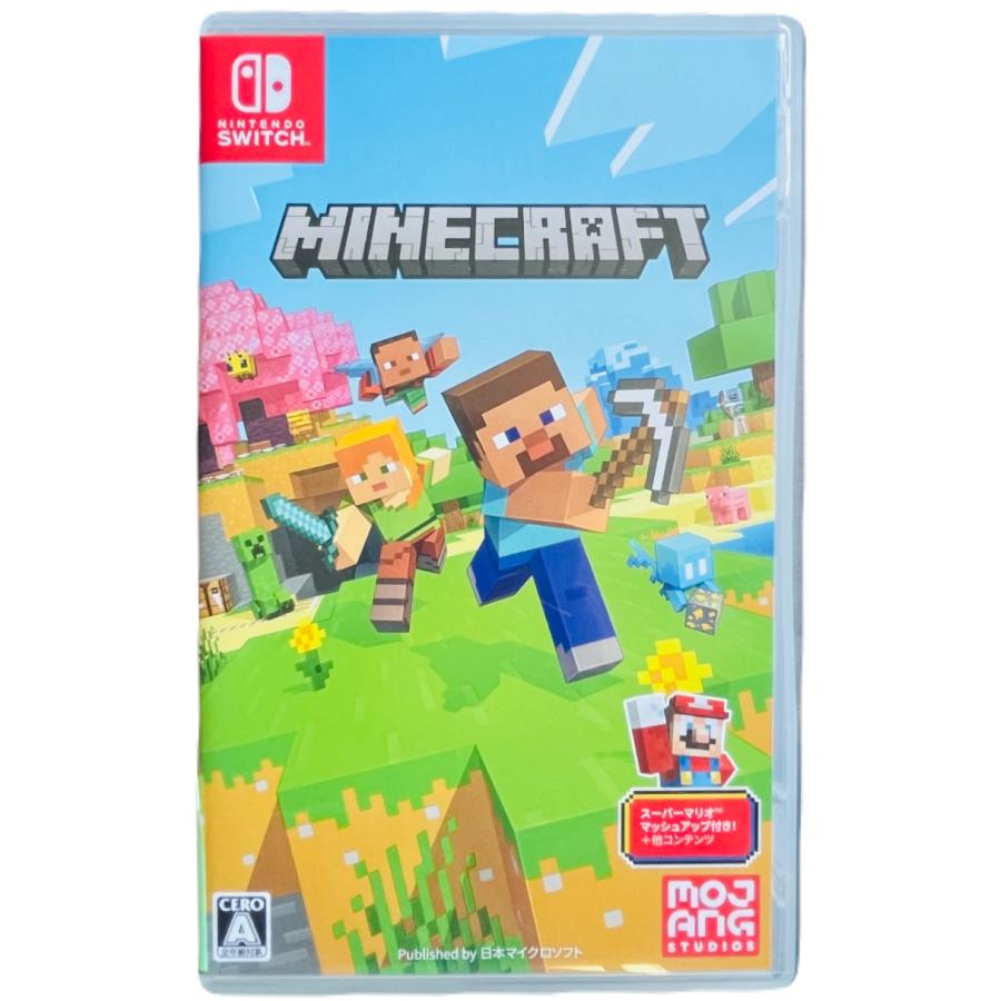 ニンテンドーSwitch ソフト 中古 Minecraft マインクラフト マイクラ スーパーマリオ マッシュアップ付き | 