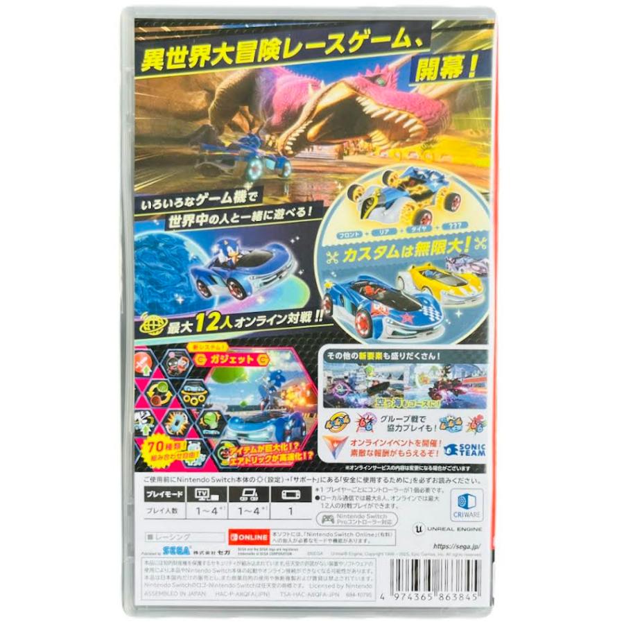 ソニックレーシング クロスワールド（新品・シュリンク付き） |  | 01