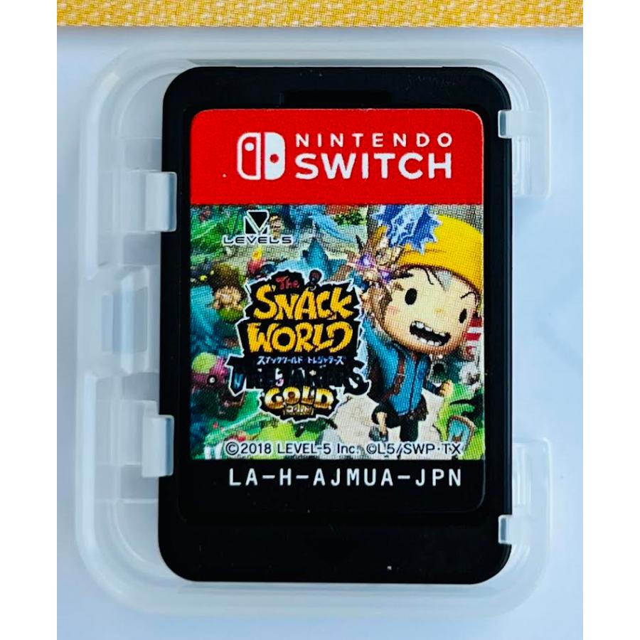 スナックワールド トレジャラーズ ゴールド Switch ソフト 動作確認済