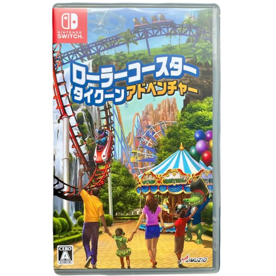 Switch☆ローラーコースタータイクーン・アドベンチャー☆新品・未開封品 ローラーコースタータイクーン・アドベンチャー Switch ソフト 動作