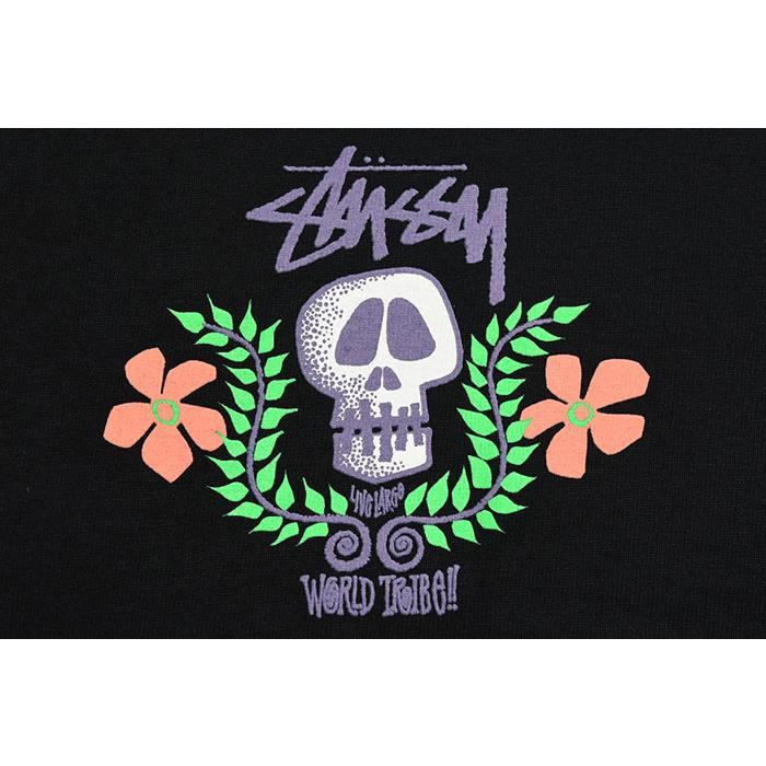 STUSSY（ステューシー） スカルフラワー M Tシャツ 未開封品