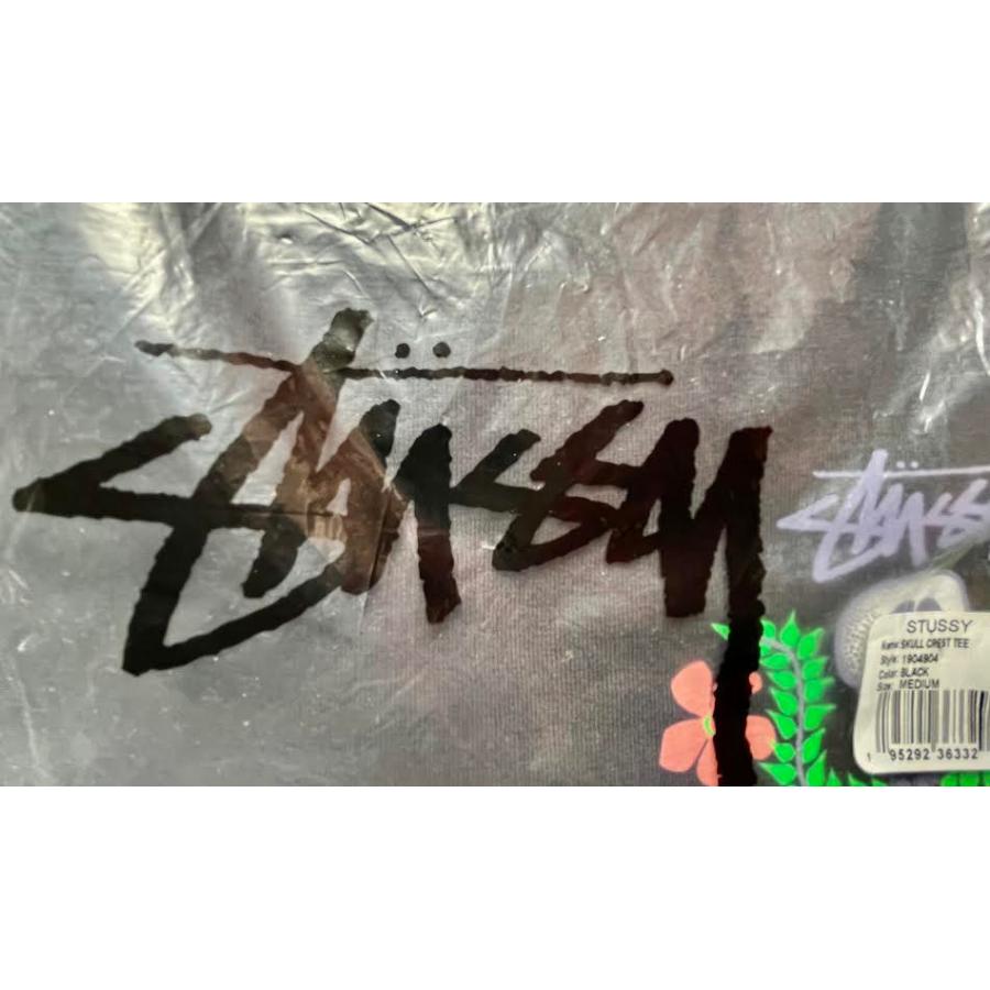 STUSSY（ステューシー） スカルフラワー M Tシャツ 未開封品