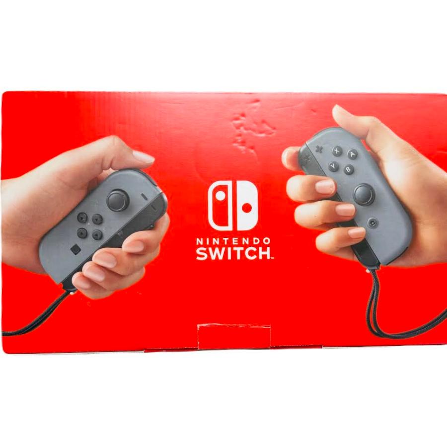美品】NintendoSwitch本体 HAD-S-KAAAA〔グレー〕 スイッチ-6 任天堂