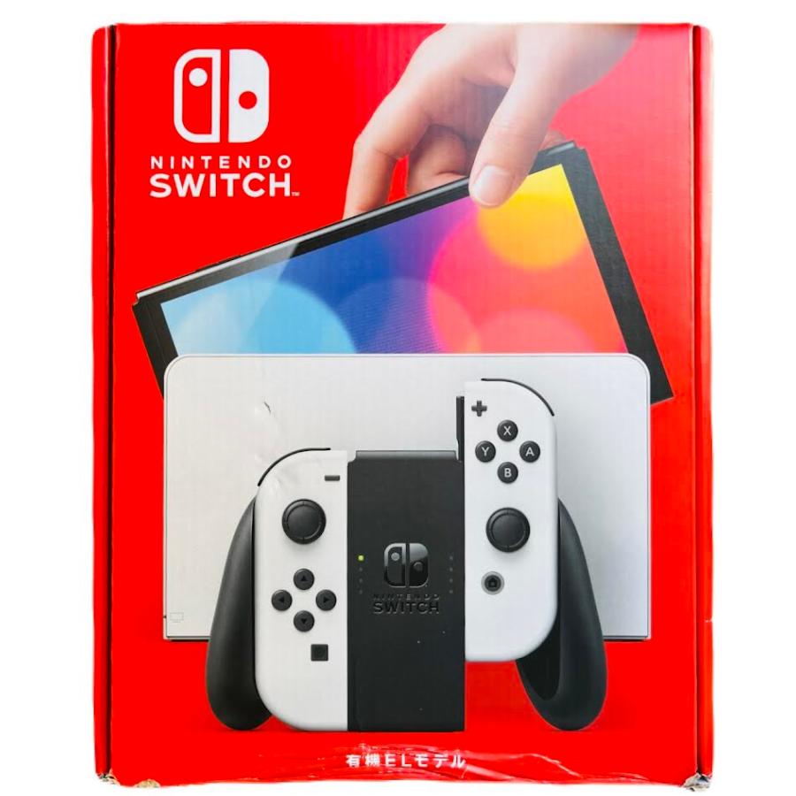 Nintendo Switch 本体 ホワイト 新品未使用 美品】Nintendo Switch 本体 有機ELモデル ホワイト