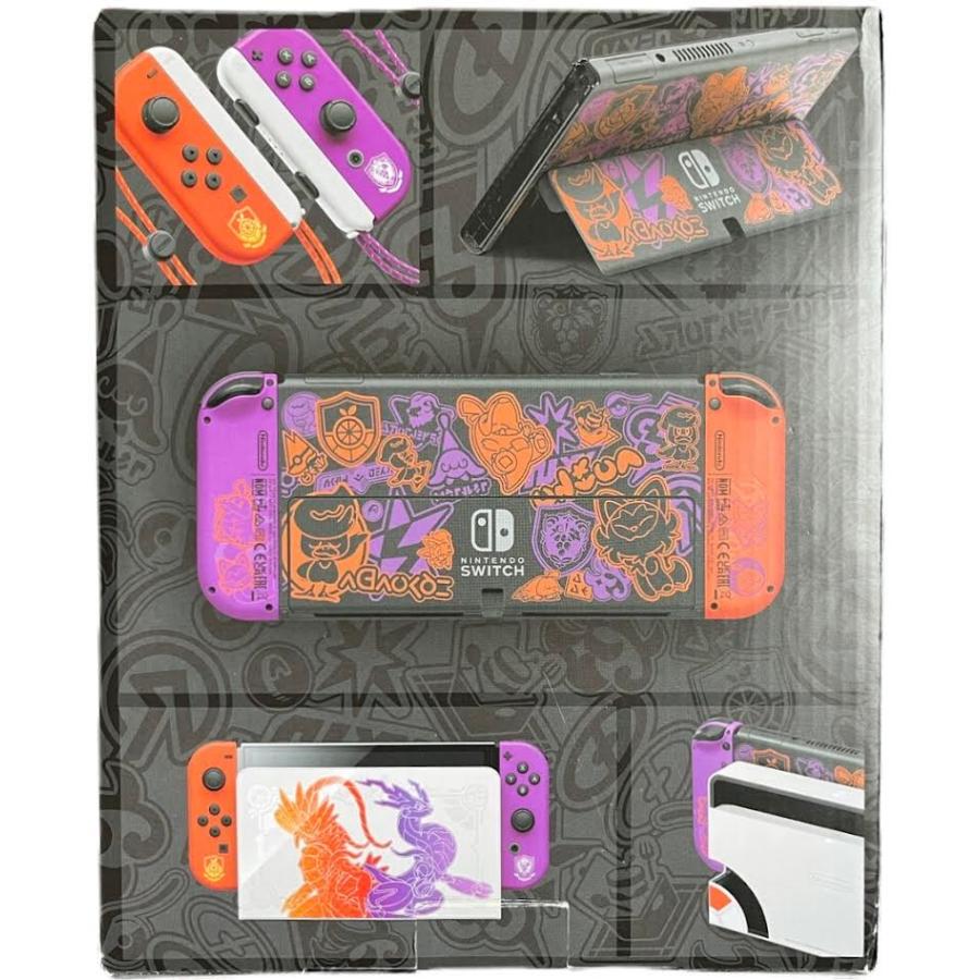 Nintendo Switch 有機ELモデル スカーレット・バイオレットエディション |  | 01