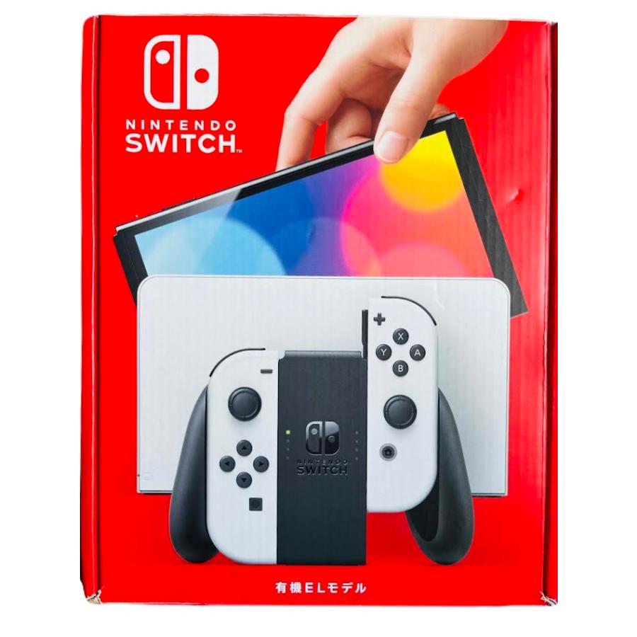 Nintendo Switch NINTENDO SWITCH 有機elモデル Nintendo Switch Switch(有機ELモデル) Joy-Con(L)/(R) ホワイト 新品