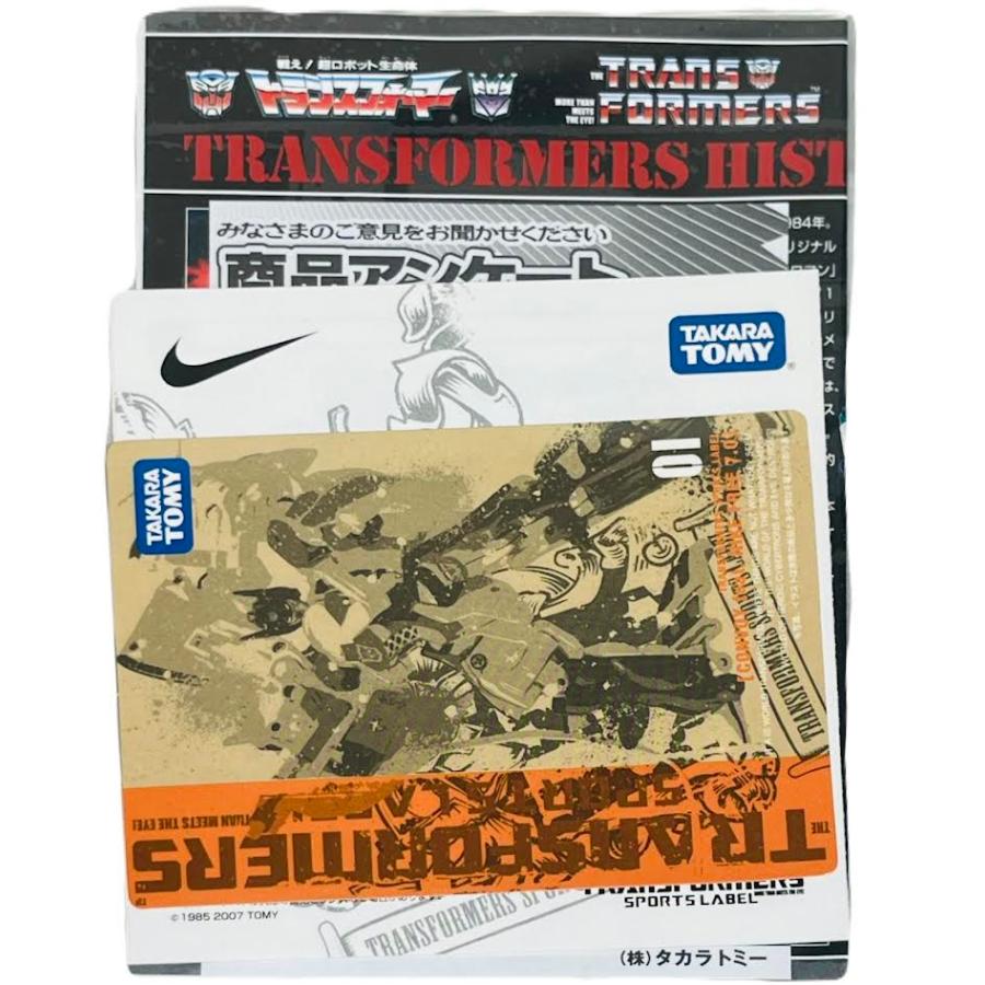 スポーツ TRANSFORMERS SPORTS LABEL Takara Transformers Sports Label: Convoy Nike Free Action
