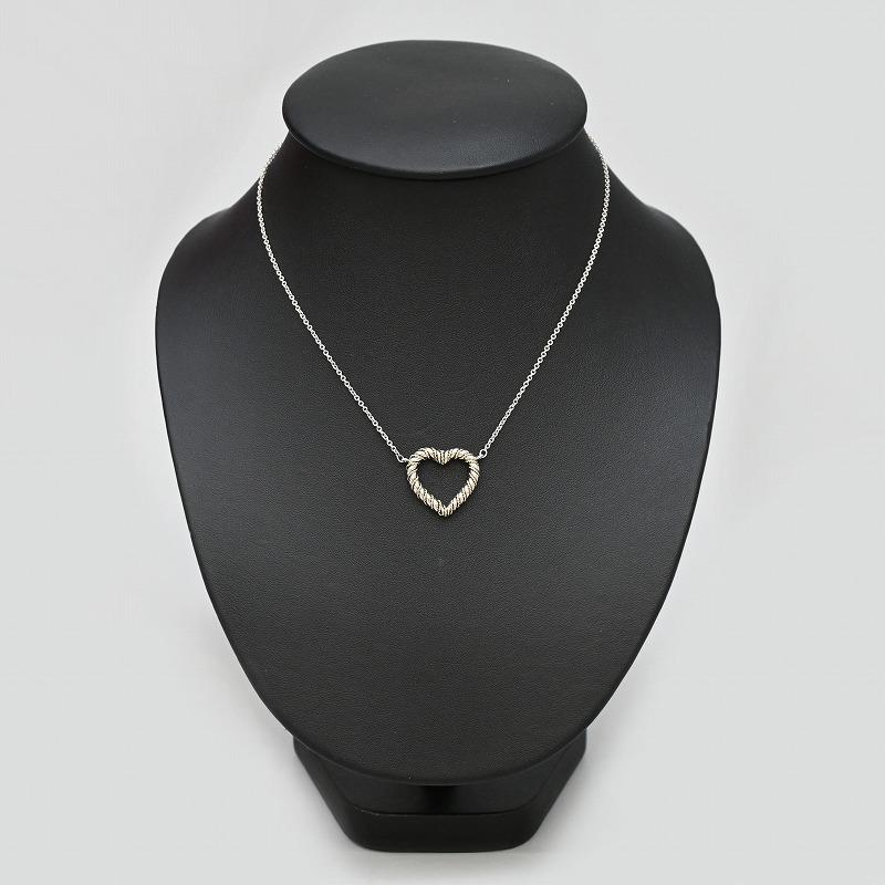 TIFFANY&Co.（ティファニー） ツイストハート ネックレス シルバー925 