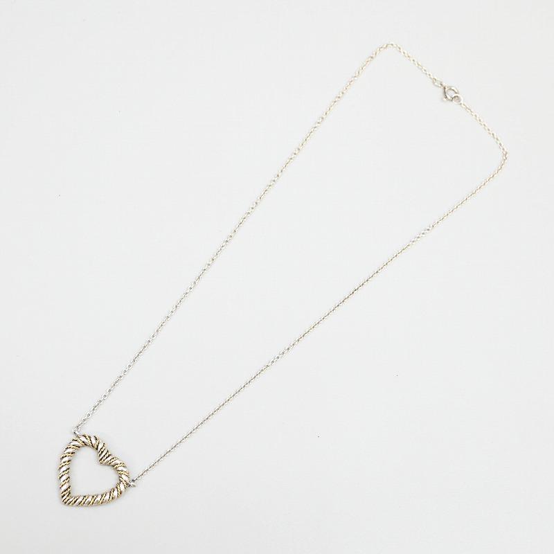 TIFFANY&Co.（ティファニー） ツイストハート ネックレス シルバー925 