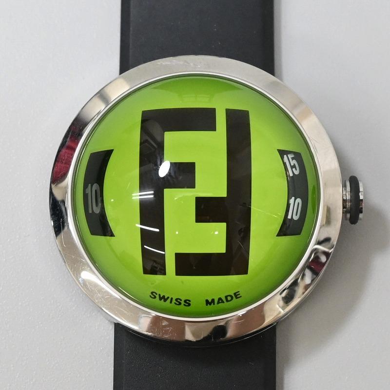 FENDI（フェンディ） ブースラ REGISTERED MODEL ズッカ 腕時計 ラバー
