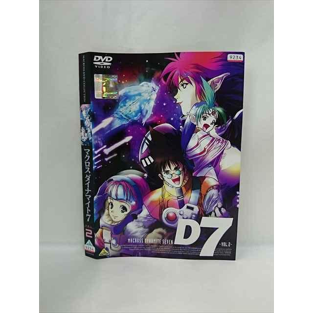 xs885 レンタルUP△DVD マクロスダイナマイト7 全2巻 ※ケース無