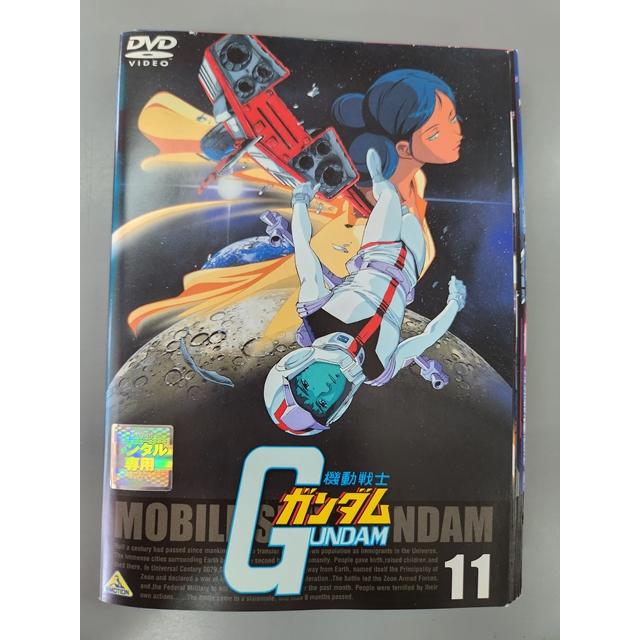 xs892 レンタルUP◇DVD 機動戦士ガンダム 全11巻 ※ケース無/10巻再生 