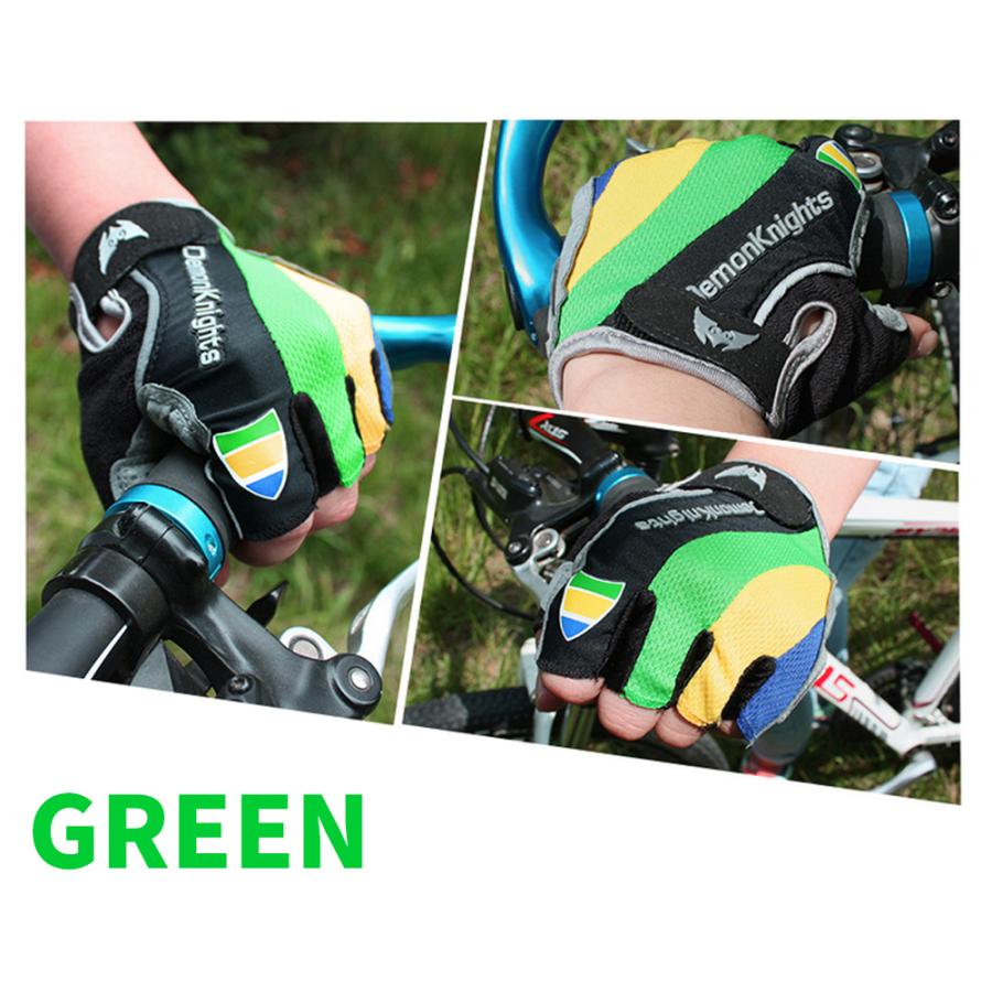 サイクリンググローブ サイクルグローブ 指切り ハーフフィンガー 手袋 作業用 指なし スマホ対応 フィンガーレス おすすめ スポーツ バイク