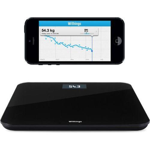 Withings ワイヤレス体重計 BMI測定 WS-30 iphone用 ブラック、ホワイト |  | 01
