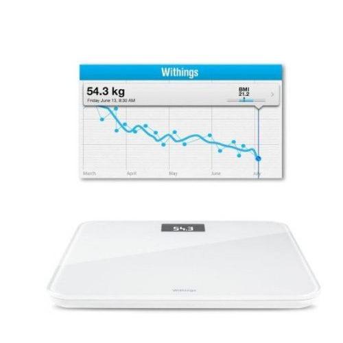 Withings ワイヤレス体重計 BMI測定 WS-30 iphone用 ブラック、ホワイト |  | 02