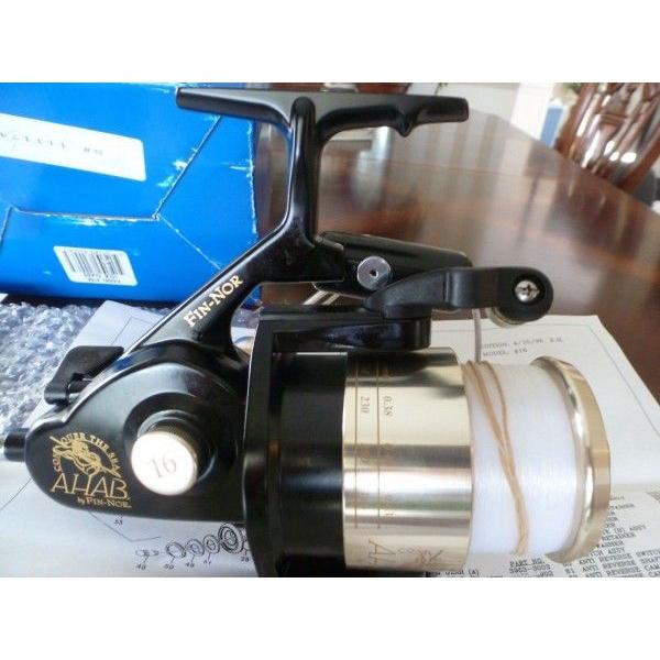 SHIMANO - マイケルリール FIN-NOR  AHHB  16 Fin-Nor Ahab 16 Ball Bearing Saltwater Spinning Reel