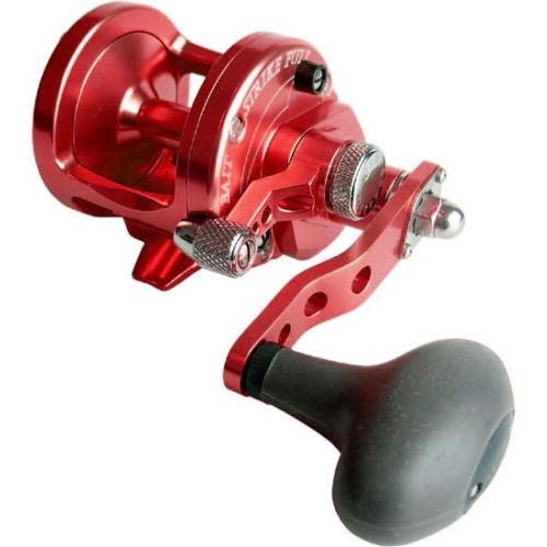 Avet SX 5.3:1 with Clicker Right Hand, Red | 