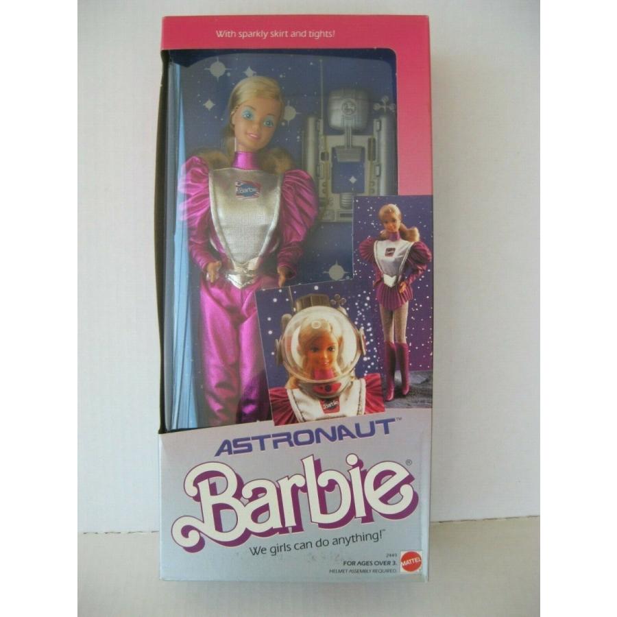 宇宙服Barbie人形 Amazon.com: Barbie Miss Astronaut Doll Collectible with Silver