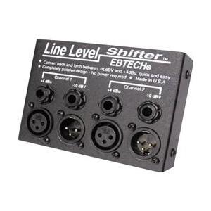 Ebtech LLS-2-XLR Line Level Shifter with XLR