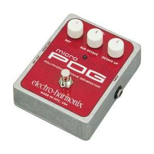 ギター ELECTRO HARMONIX micro POG Electro-Harmonix XO Micro POG Polyphonic Octave Generator Guitar