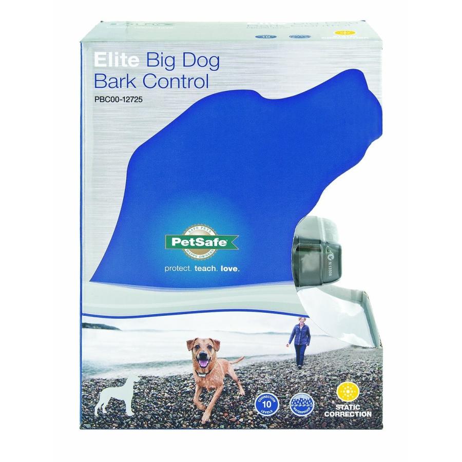 大型犬用 無駄吠え防止首輪 バークコントロール デラックス Petsafe Deluxe Big Dog Bark Control PBC00-12725 | 