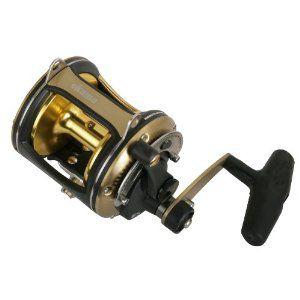 Okuma Fishing SLR-30II Solterra 2-Speed Graphite Lever Drag (Small, Black/Gold) | 