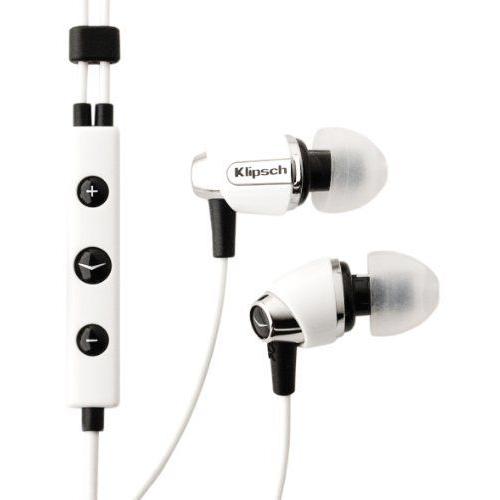Klipsch(クリプシュ) IMAGE S4i-WH Premium Noise-Isolating ヘッドセット with 3-Button Apple Control， White