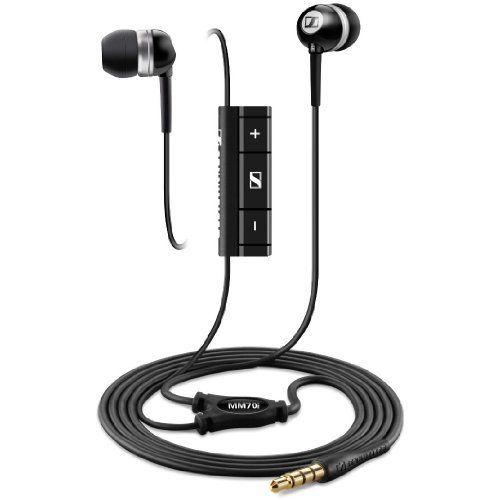 Sennheiser(ゼンハイザー) MM70IP MM-70 IP In-Ear Canal ヘッドセット Black Bundle_2