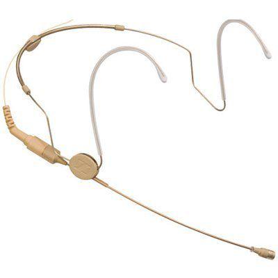 Sennheiser(ゼンハイザー) HSP2-3 Head-Worn Omni Condenser Microphone with 3-pin Lemo Connector - Beige