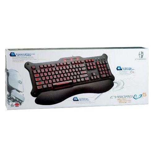 販売大セール Saitek Cyborg V5 Keyboard (PC)