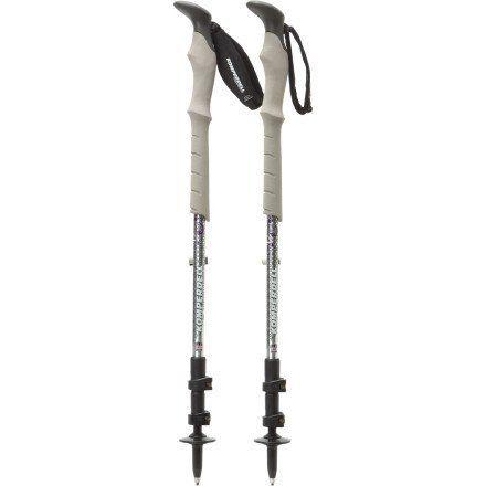 Komperdell(コンパーデル) Compact Titanal Power Lock Trekking Poles - Women's One Color， One Size