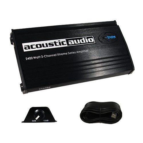 Acoustic Audio XS2402 Xtreme 2400 Watt 2/1 Channel Amp Car Amplifier |  | 01