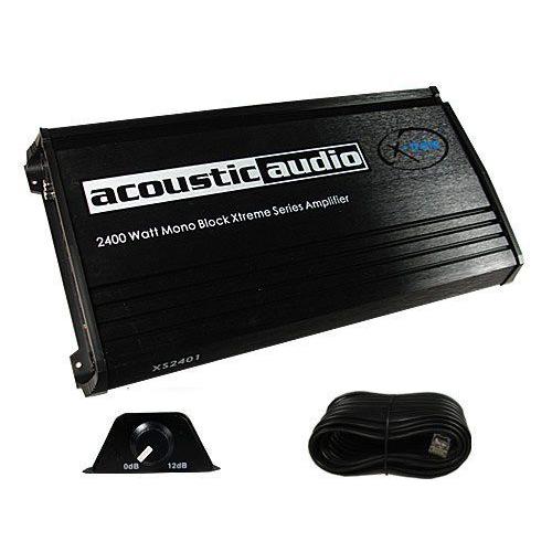 Acoustic Audio XS2401 Xtreme 2400 Watt Mono Block Amp Car Amplifier |  | 01