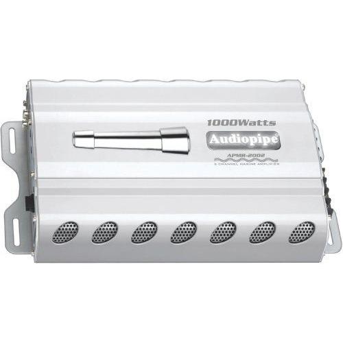 AUDIOPIPE APMR-2002 1000W 2 Channel Marine Amplifier | 