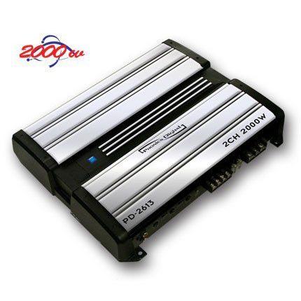 PhonicsDigit PD-2613 2 CHANNEL BRIDGEABLE CAR AUDIO AMPLIFIR 2000Watts