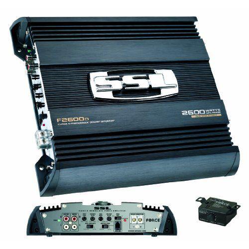 SSL F2600D FORCE 2600W Class D Monoblock Amplifier with Remote Subwoofer Level Control